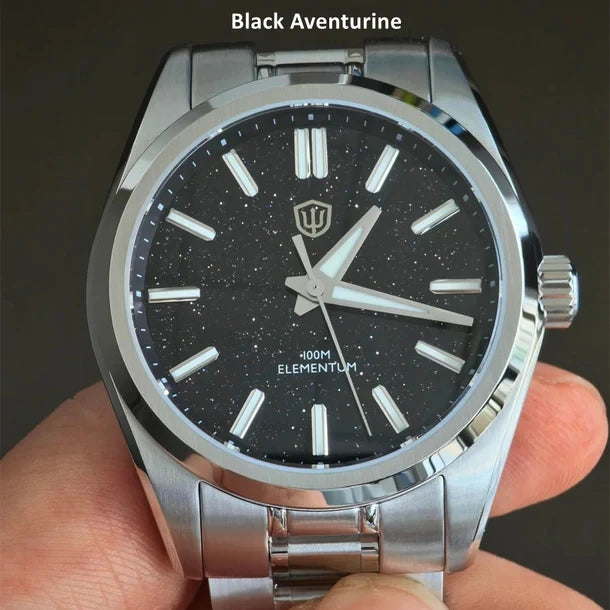 Crack-Dial Watchdives WD0003C 38mm Men Watch VH31 Sweep Seconds Quartz Movement Sapphire ice Luminous 10Bar Waterproof Watches