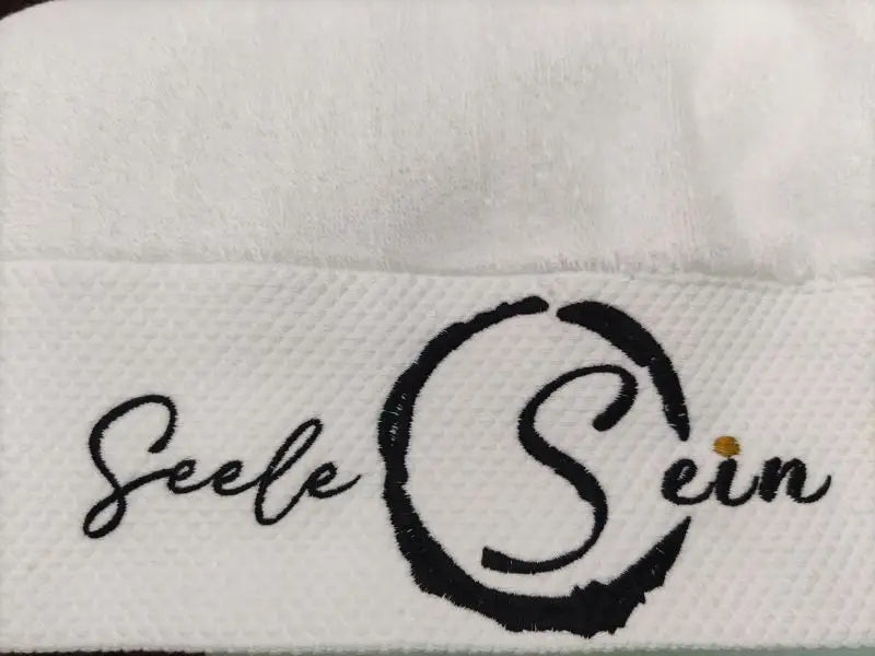 AHSNME White Cotton Personalise Bath Towels Hotel SPA Club Sauna Beauty Salon Custom Embroidery Logo Restaurant Hand Towel