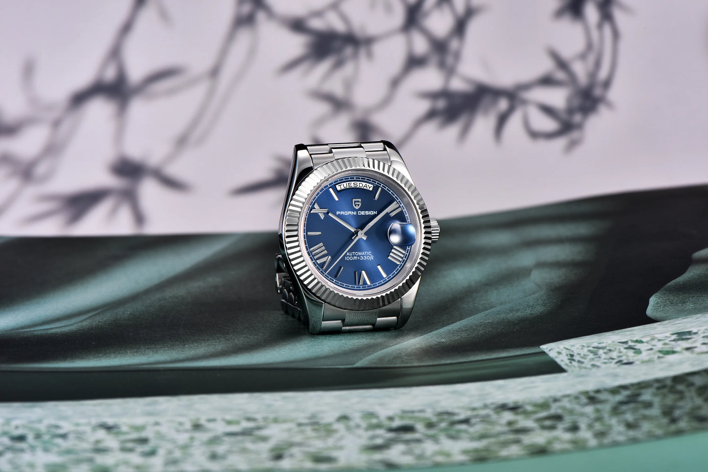 PAGANI DESIGN Men's Watches DD40 Gold White Luxury Automatic Watch Men TMI NH36A Date Week Mechanical Watches For Men 2025 New