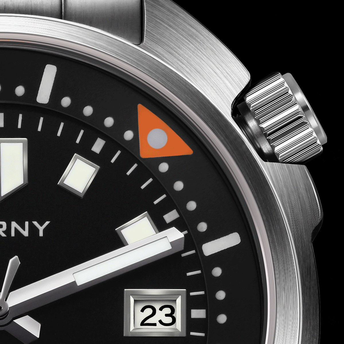 BERNY Automatic Compressor Diver Watch for Men Super Luminous Miyota 8215 Sapphire Swim Sport 20ATM Mechanical Men's Dive Watch