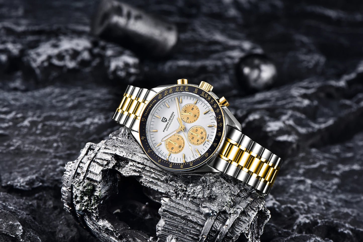 PAGANI DESIGN 2025 New Men's Watches Top Luxury Quartz Watch For Men Auto Date Speed Chronograph AR Sapphire Mirror Wrist watch