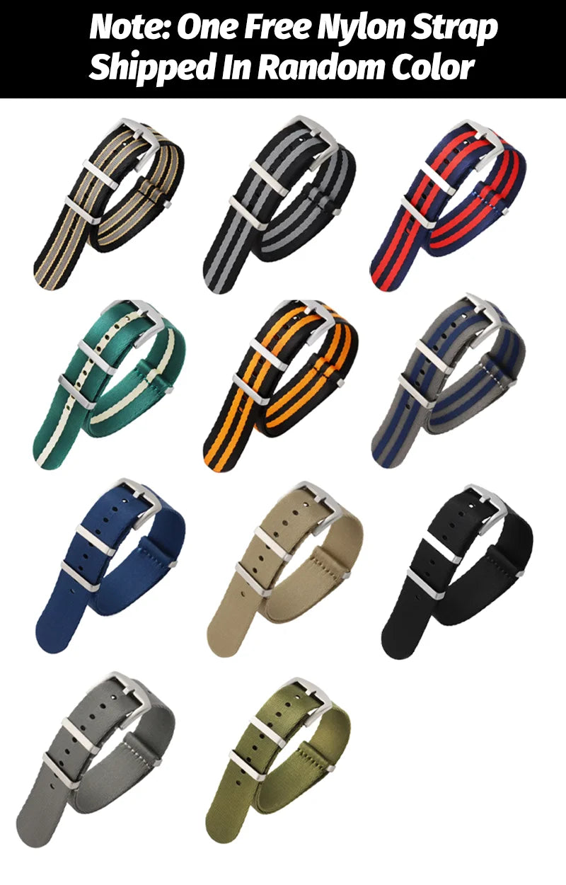 Watchdives WD1863 Men Watch 10Bar Waterproof Sapphire Crystal 39mm Quartz Watch VK63 Movement Vintage Watch with Gift Box