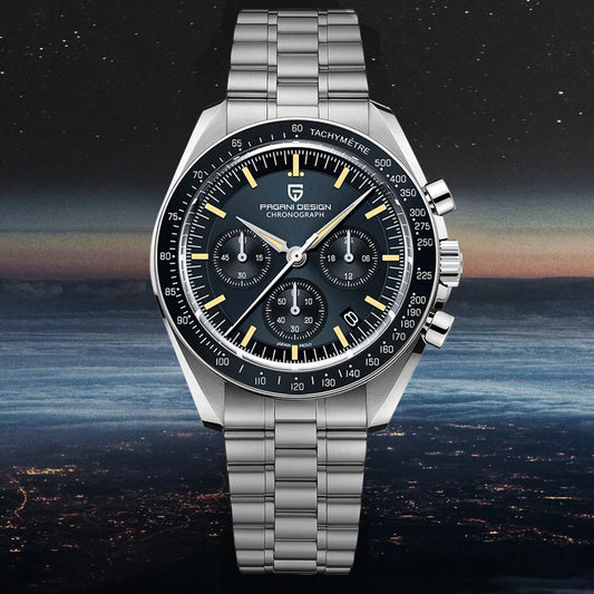 2025 New PAGANI DESIGN Tribute to CK2998 Moon Watch Retro Luxury Quartz Watches For Men Stainless steel Sport Chronograph Man