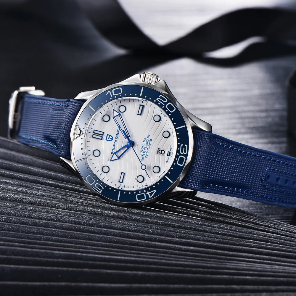 2025 New PAGANI DESIGN 007 Men's Watches Luxury Automatic Watch For Man NH35 Mechanical Wristwatches AR Sapphire Luminous Clock