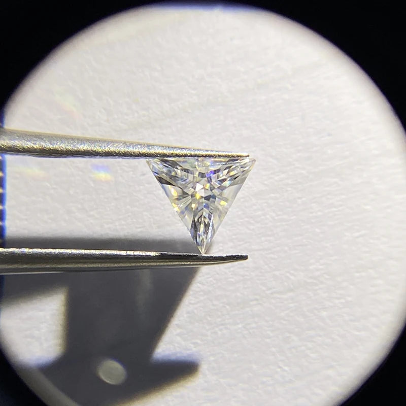 Earrings D Color Super White Moissanite Diamond Round / Oval / Pear / Radiant / Emerald / Heart / Princess / Cushion / Asscher Shape