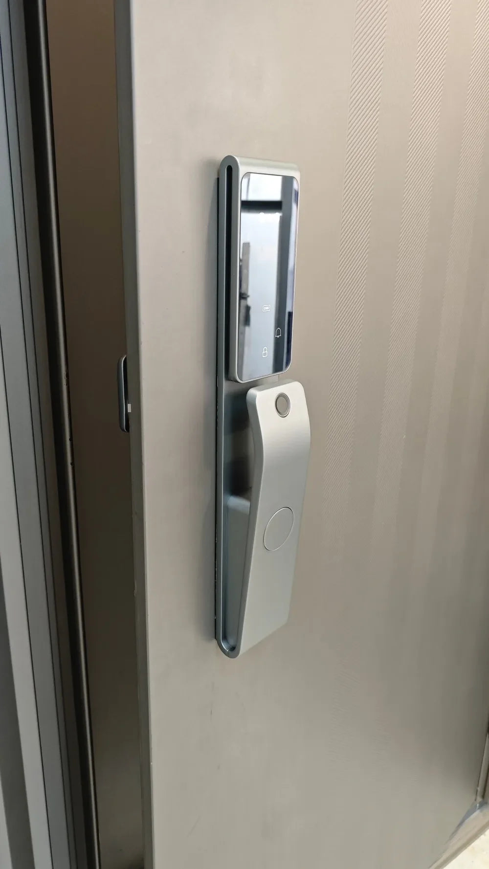 Smart Home Door WiFi NFC Digital Lock with 3D Face Recognition & Palm Vein, Works with Tuya