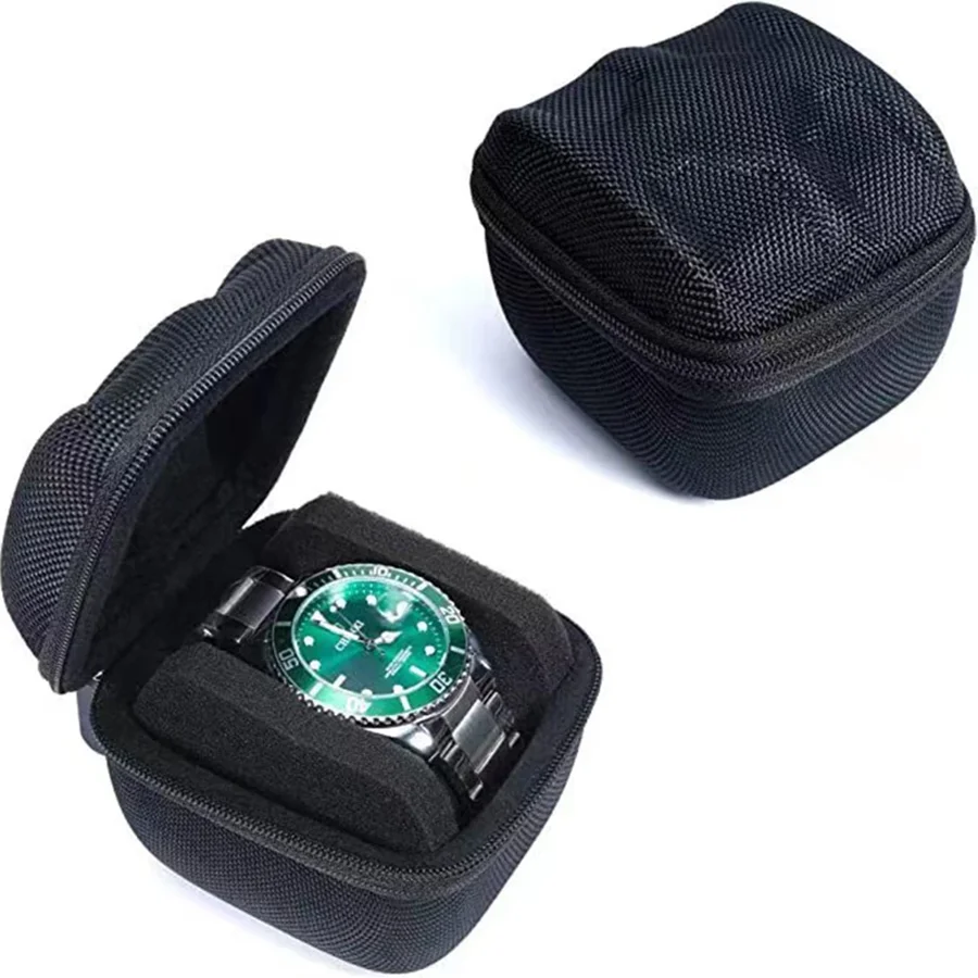 Wooden Watch Box Eco-Friendly Watch Storage Case with 1/2/3/5/6/10/12 Slots Travel Organizer for Men Watch Gift Box