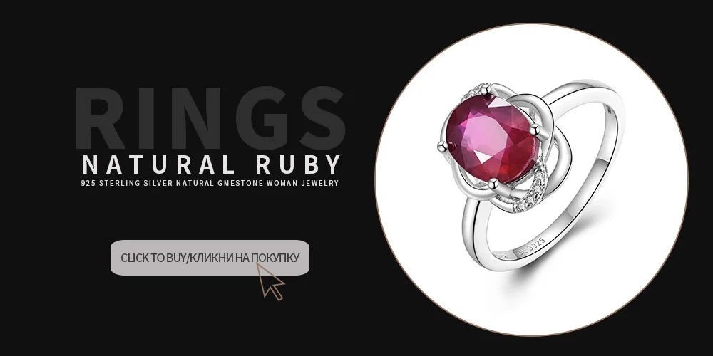 925 Sterling silver light luxury fashion natural filled ruby earrings for women's engagement anniversary gift