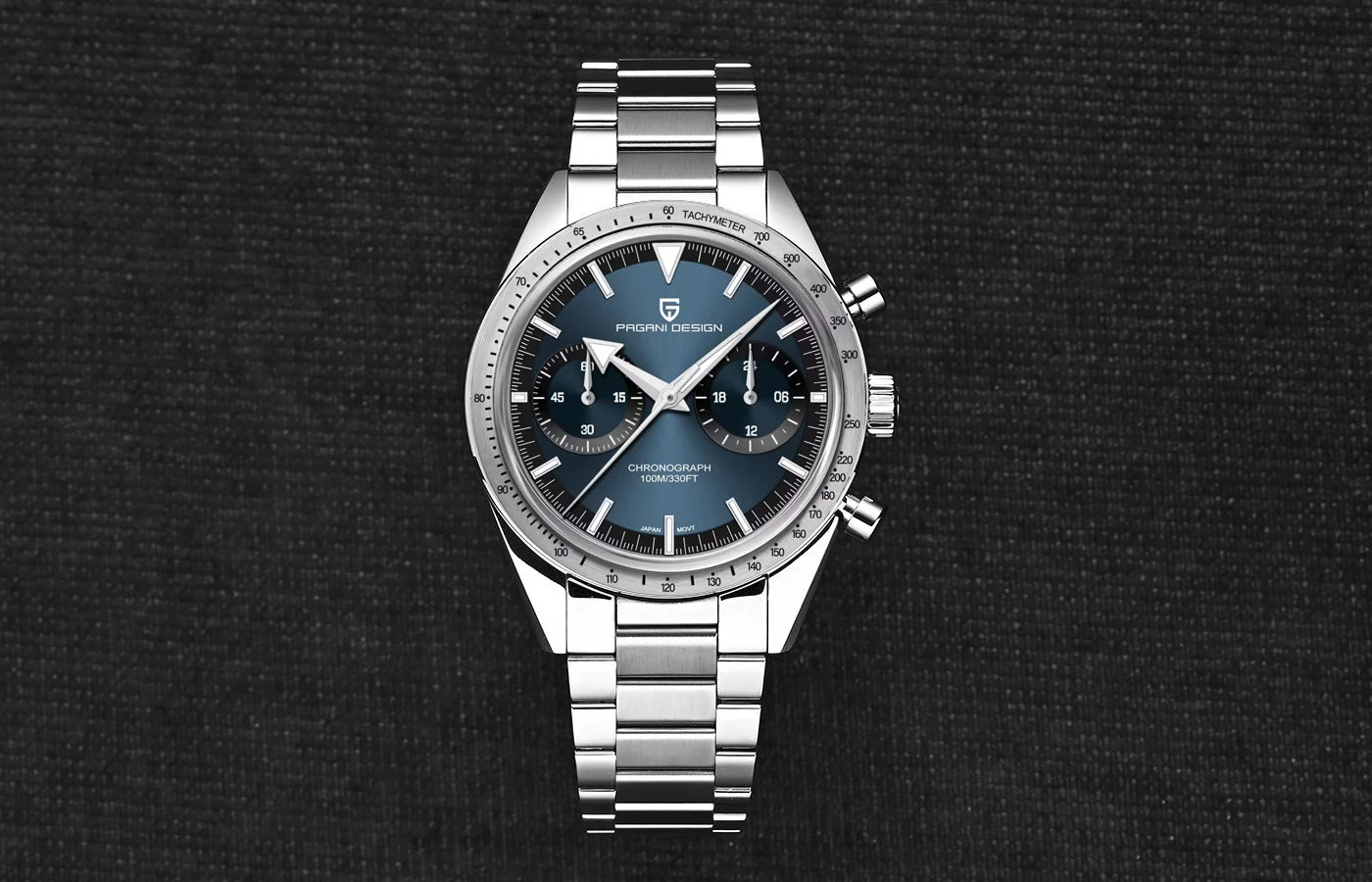 2025 New PAGANI DESIGN Men's Watches Luxury Quartz Wristwatches AR Sapphire Speed Sports Chronograph Watch Man VK64 Men Gift Box