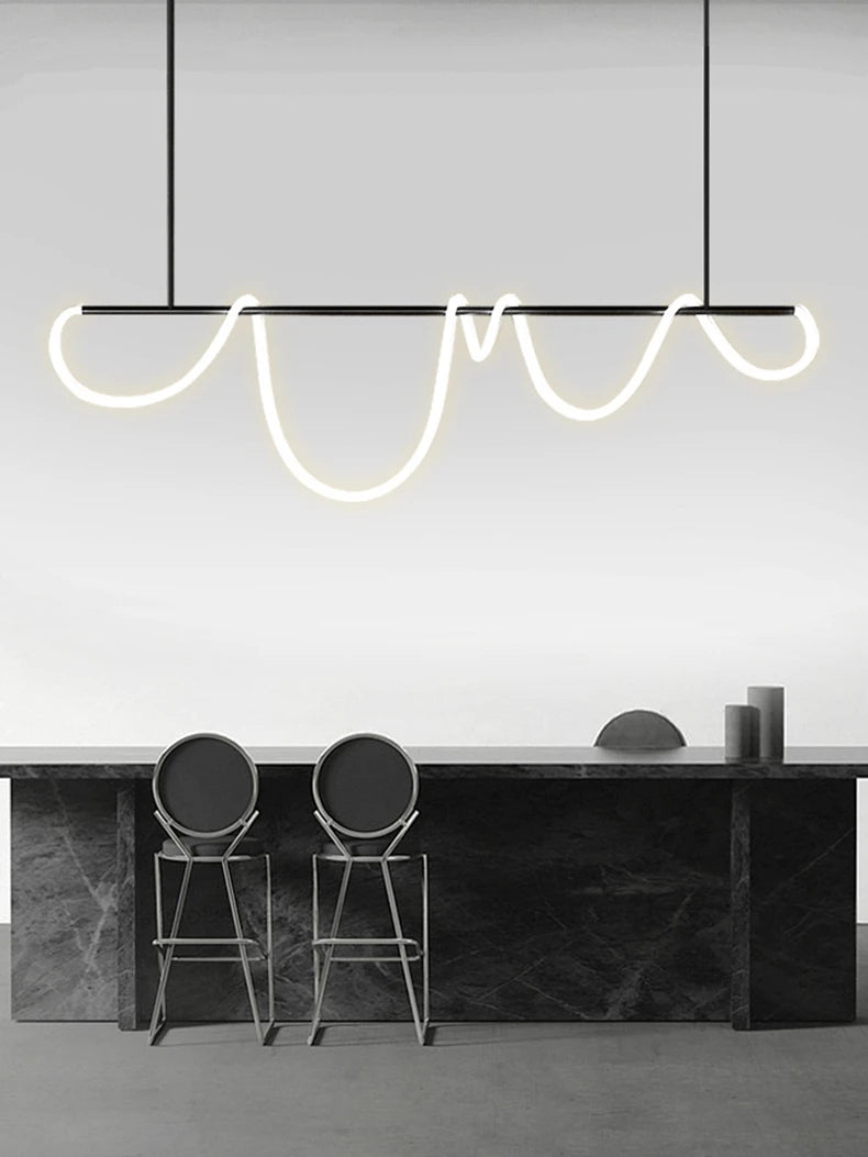 Round Flexible Silicone Strip Light 360 Degree Glowing IP65 Outdoor LED Soft Neon Tube Tape Lamp DIY Minimalist Linear Lighting