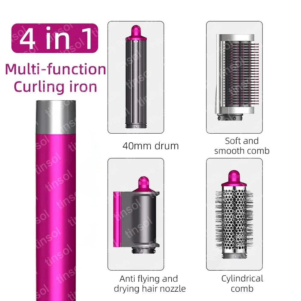 7-in-1 multifunctional curling iron  hair dryer and straightener set, styling tool that allows salon-quality styling at home