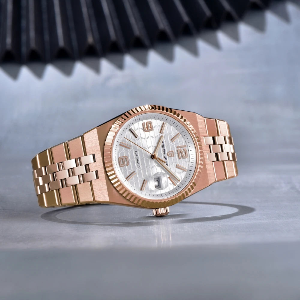 PAGANI DESIGN 2025 Men Mechanical Watches Men Luxury Automatic Watch For Man AR Sapphire Mirror Waterproof Luminous With Box