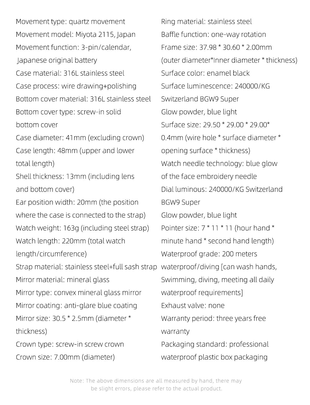 ADDIESDIVE Top Brand Quartz WatchBusiness Stainless Steel 200M Dive Super Luminous Watches Calendar Mens Wristwatch Reloj Hombre