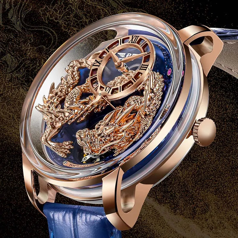 PINDU Develops And Designs New M2797B Automatic Mechanical Watch Men Watches 45.5MM Luxury High-end Quality Wristwatch Men Gift