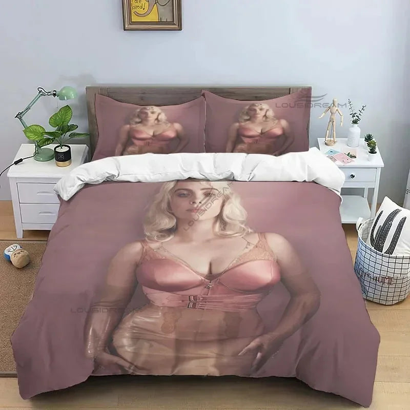 Popular Star B-E Singer Bedding Set Duvet Cover Bed Set Quilt Cover Pillowcase Comforter king Queen Size Boys Adult Bedding Set