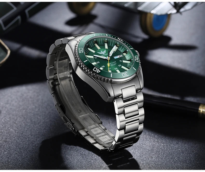 Yelang V1032 Automatic Movement Men Watch 300m 30Bar Waterproof Dive Watches for Man Luminous 44MM  V1032