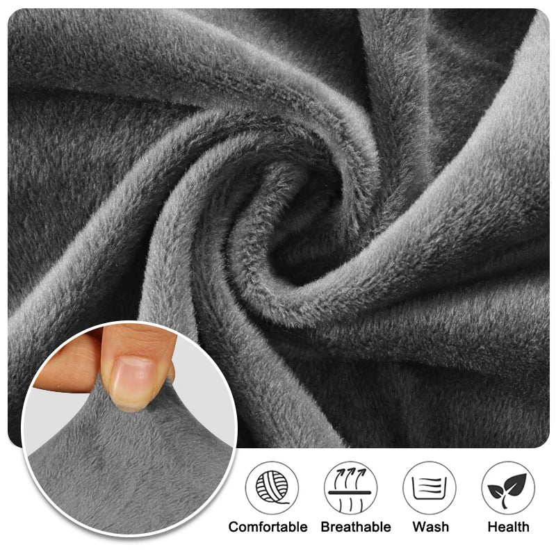 1/2/4/6 Pieces Real Velvet Fabric Super Soft Chair Cover Luxurious Office Seat Cases Tretch Chair Covers For Dining Room Hotel