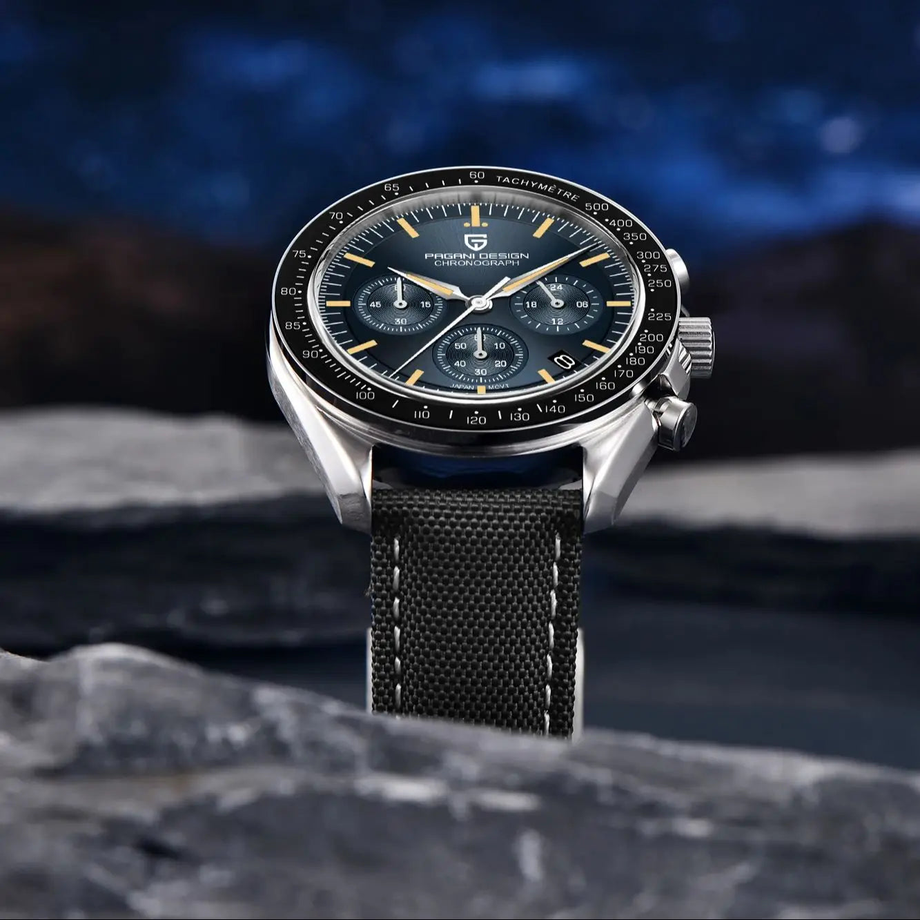 PAGANI DESIGN 2025 New Men's Watches Retro Luxury Tribute to CK2998 Quartz Watch For Men Speed Chronograph AR Sapphire crystal