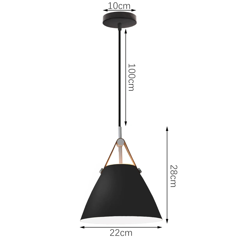 Modern Aluminum Pendant Light Nordic Ceiling Lamp for Living Room Hanging Lighting Fixture Restaurant Kitchen Ceiling chandelier