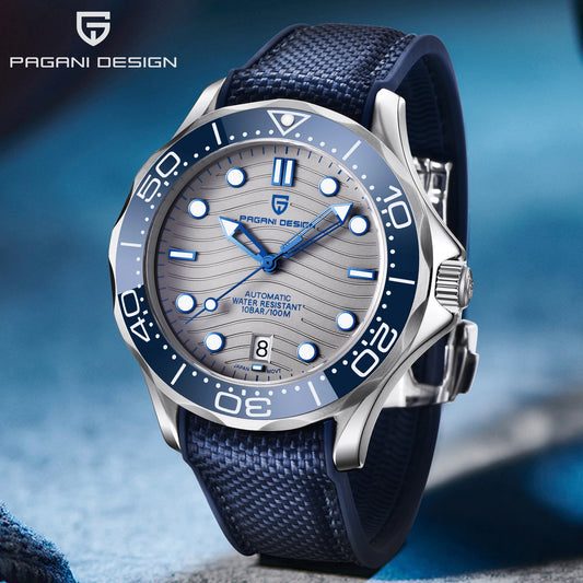 PAGANI DESIGN Men's Watches 2025 New Ceramic Bezel Luxury Automatic Watch For Men Mechanical Wristwatches Sapphire Mirror Clocks