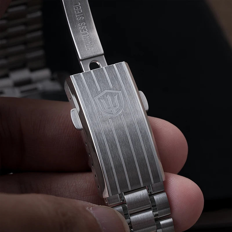 Watchdives WD1863 Men Watch 10Bar Waterproof Sapphire Crystal 39mm Quartz Watch VK63 Movement Vintage Watch with Gift Box