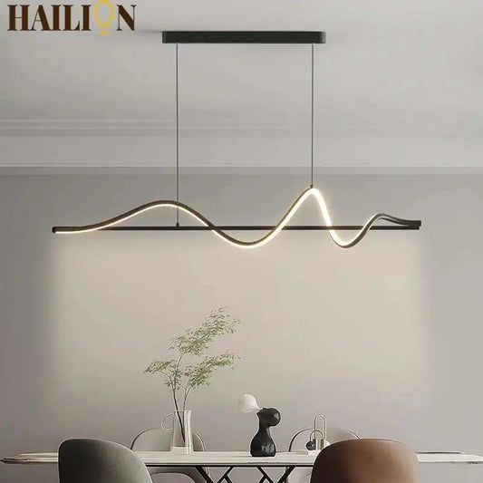 Modern Led Pendant Lights Chandelier For Dining Table Living Room Counter Bar Interior Moon Hanging Lamp Decor Chandelier Lamp