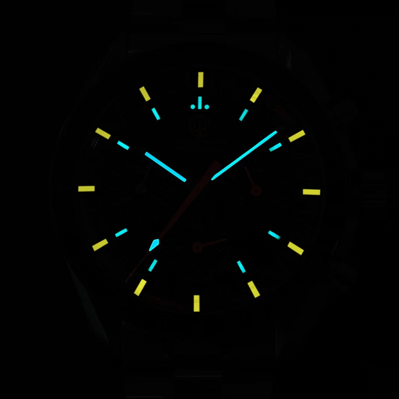 Watchdives WD1863 Men Watch 10Bar Waterproof Sapphire Crystal 39mm Quartz Watch VK63 Movement Vintage Watch with Gift Box