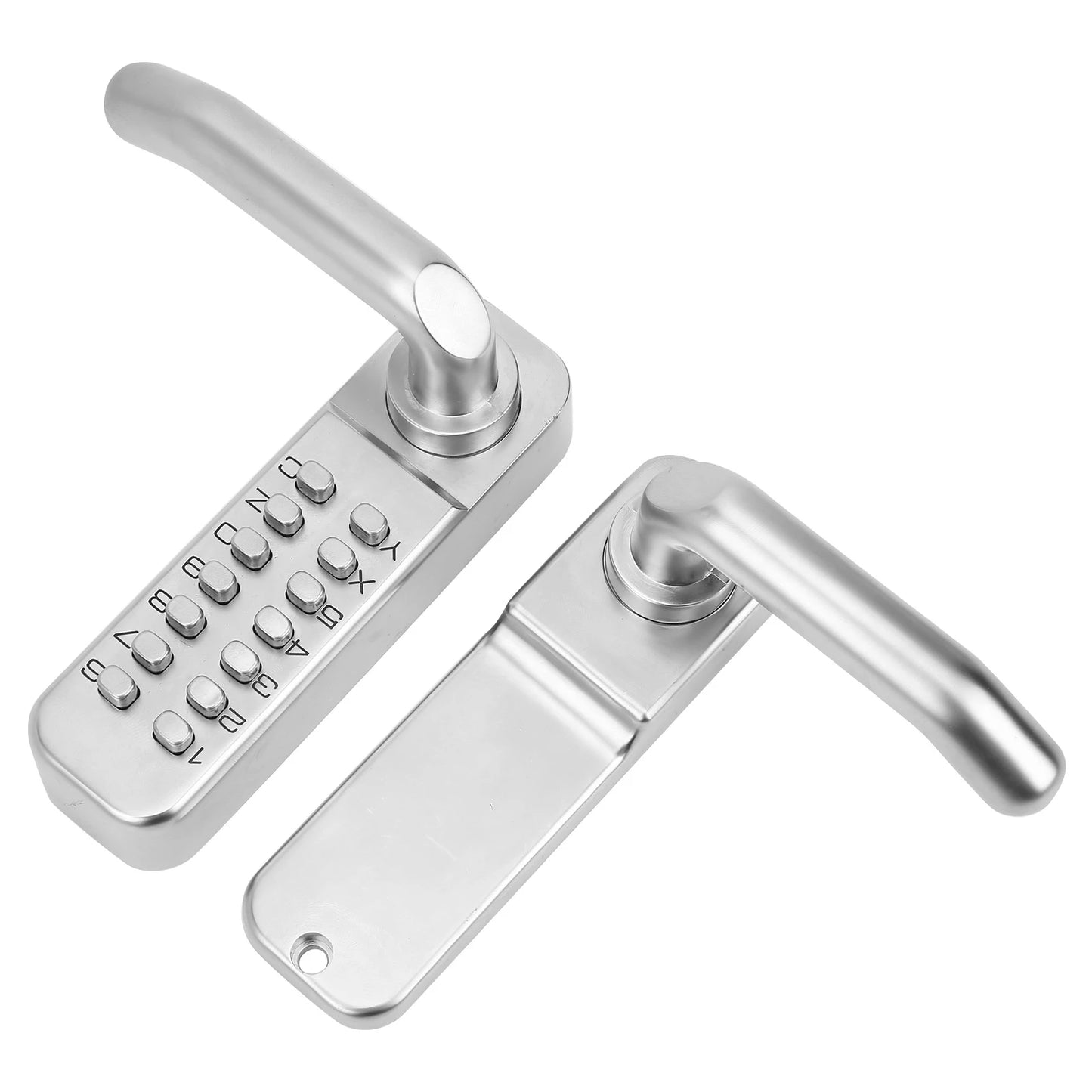Smart Mechanical Digital Password Entry Non‑Power High Security Anti-Theft Safety Door Lock Durable for Home Office Access