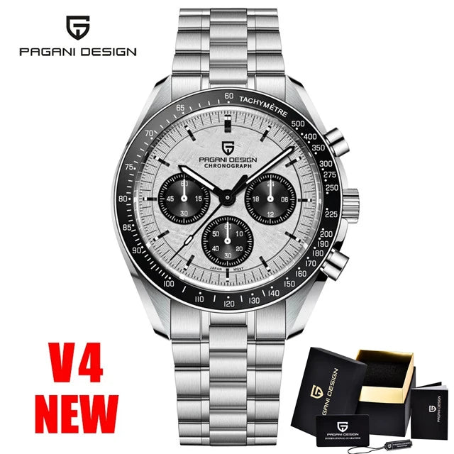 PAGANI DESIGN Men's Watches Top brand Luxury Men Quartz Wrist Watch Automatic Date Speed Great Master Chronograph Reloj Hombre