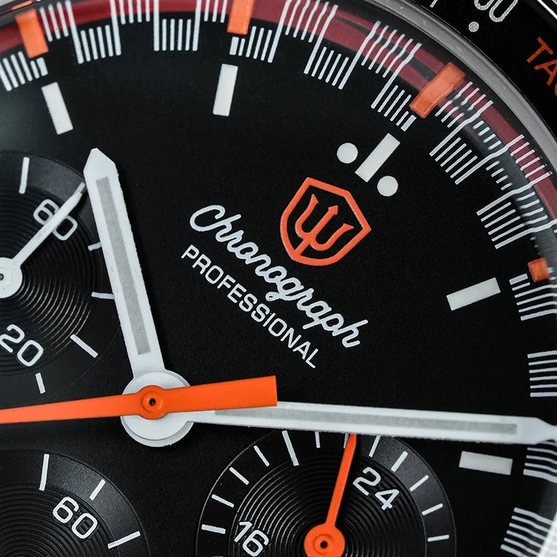 Watchdives WD1863 Men Watch 10Bar Waterproof Sapphire Crystal 39mm Quartz Watch VK63 Movement Vintage Watch with Gift Box