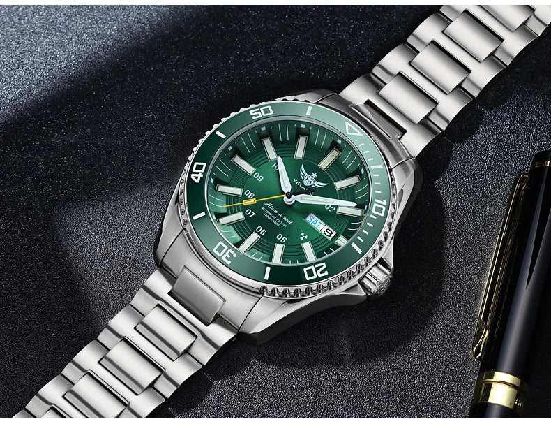 Yelang V1032 Automatic Movement Men Watch 300m 30Bar Waterproof Dive Watches for Man Luminous 44MM  V1032