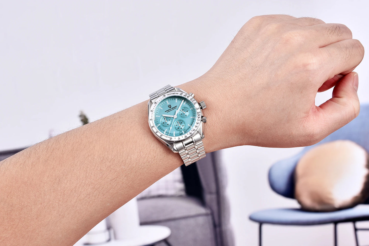 PAGANI DESIGN Sport Panda Mens Watches Quartz Chronograph Luxury Automatic Business Stainless Steel Waterproof Reloj Hombre 2023