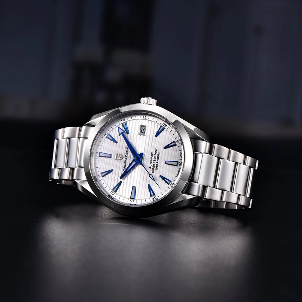 PAGANI DESIGN 2025 40MM Men's Watches Luxury Automatic Watch For Men Mechanical Watch Stainless Steel luminous business Watches