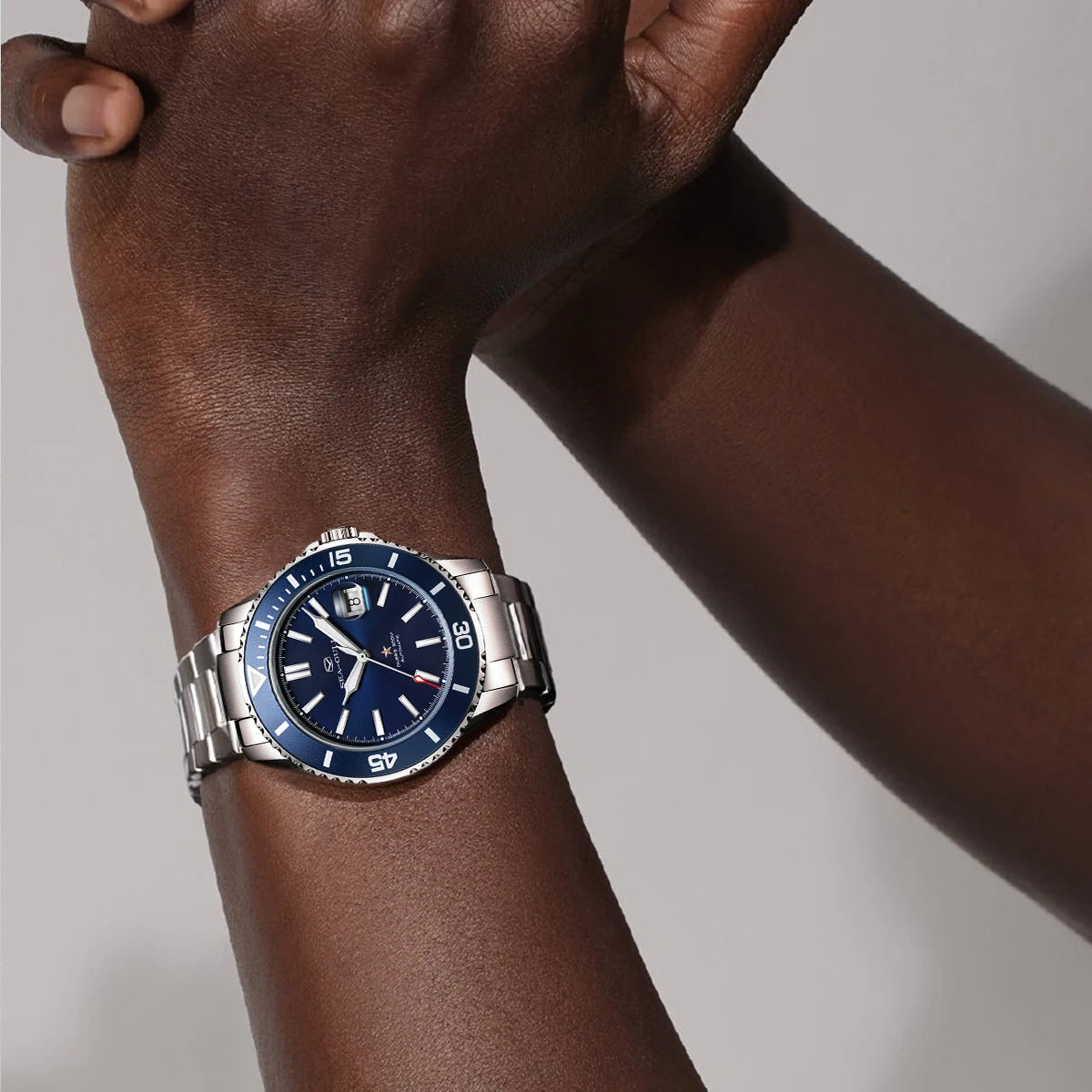 Seagull relogio masculino Men Watch 200m Diving Business Waterproof Fashion Automatic Mechanical Watch Ocean Series 816.32.1523