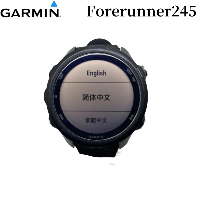 Generalüberholte Garmin Forerunner 245 Mehrsprachige Sportuhr mit Blutsauerstoff- und Herzfrequenzmessung für Marathonläufe