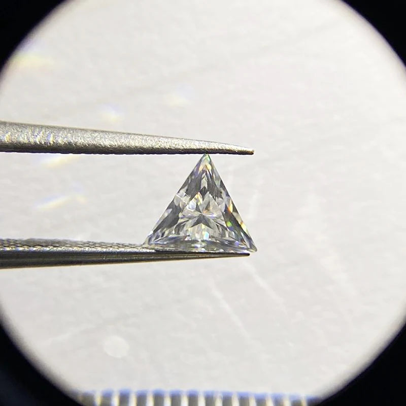 Earrings D Color Super White Moissanite Diamond Round / Oval / Pear / Radiant / Emerald / Heart / Princess / Cushion / Asscher Shape