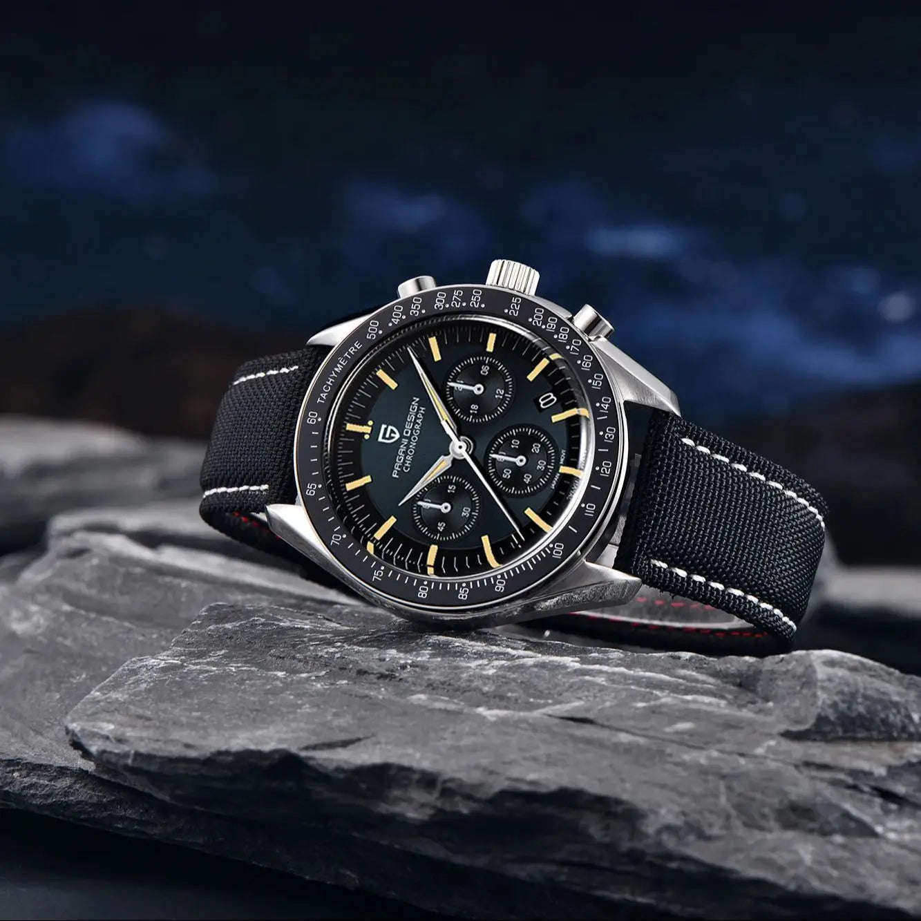 PAGANI DESIGN 2025 New Men's Watches Retro Luxury Tribute to CK2998 Quartz Watch For Men Speed Chronograph AR Sapphire crystal