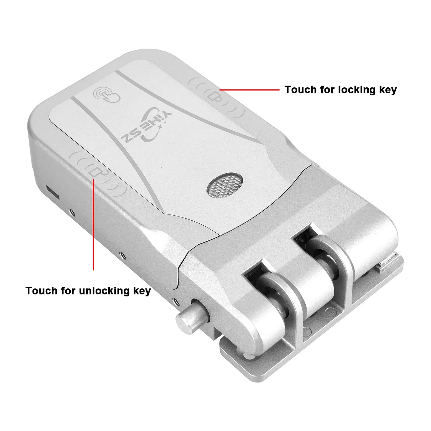 YiHESZ Tuya Smart Door Lock Digital Electronic Remote Control Security Protection Support Smart Home Invisible Induction Lock