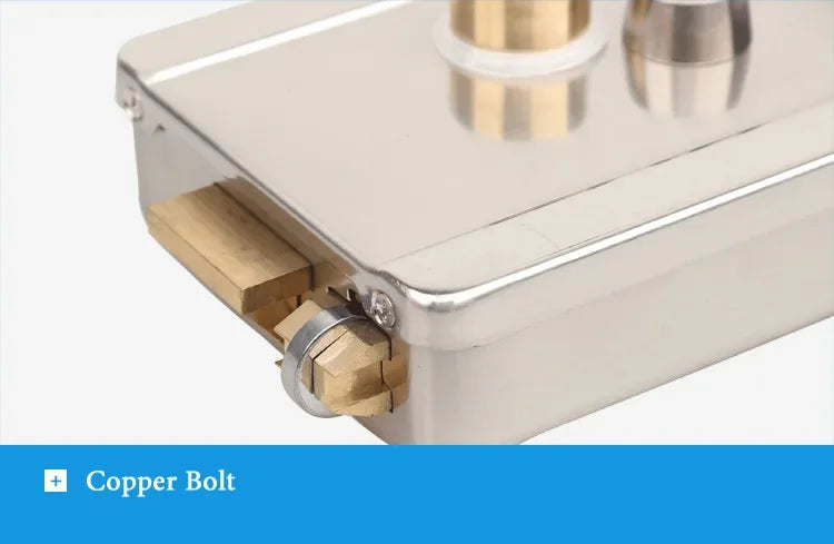 Electric Door Lock Anti-theft Double-headed Integrated Electronic Lock For 12V DC Access Control System Video Door Phone System