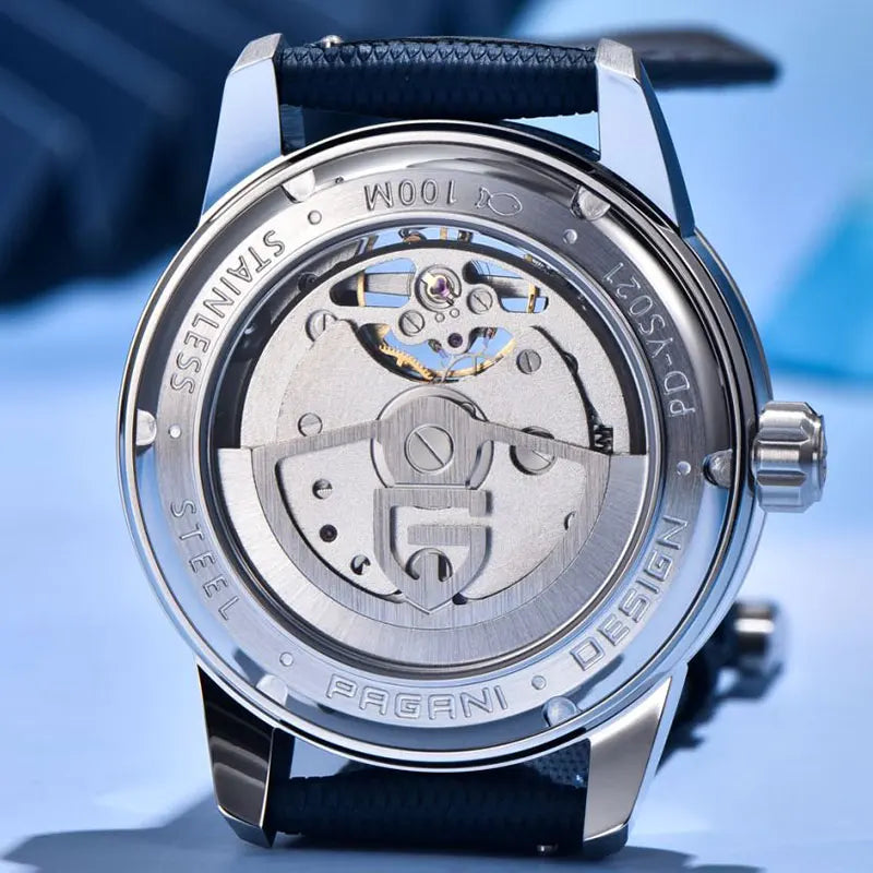 PAGANI DESIGN Tourbillon Men Wristwatch Top Brand 41mm Mechanical Watches Sapphire 100M Waterproof YS021 Gift Watch for Men 2025