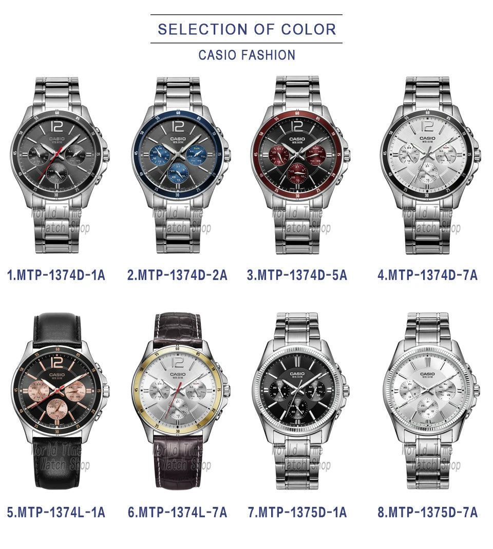 Casio watch wrist watch men top brand luxury set quartz watche 50m Waterproof men watch Sport military Watch relogio masculino