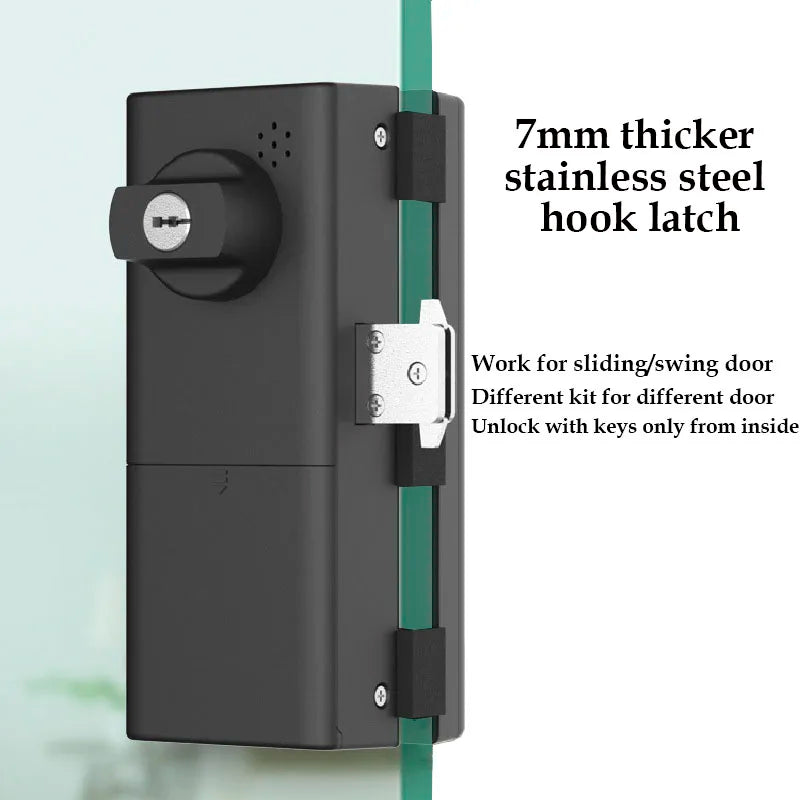 Electronic Smart Lock For Front Door Sliding Swing Gate Lock Intelligent Fingerprint Door Lock Optional Tuya Smart Life TTLOCK