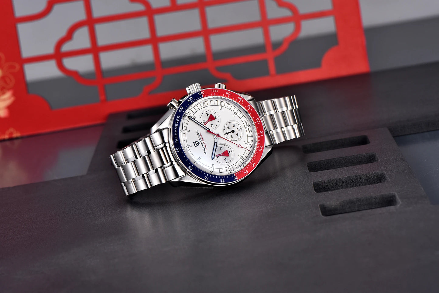 PAGANI DESIGN 2025 New 1701 Mens Watches Luxury Sapphire Bezel Moon Quartz Watch For Men Sport Chronograph Waterproof Wristwatch