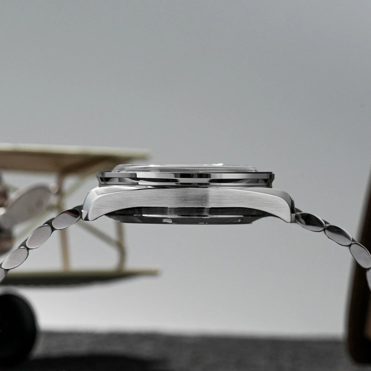 Watchdives WD1863 Quartz Watch VK63 Chronograph Movement Bubble Sapphire Crystal 10Bar Waterproof Luminous 39mm Vintage Watches