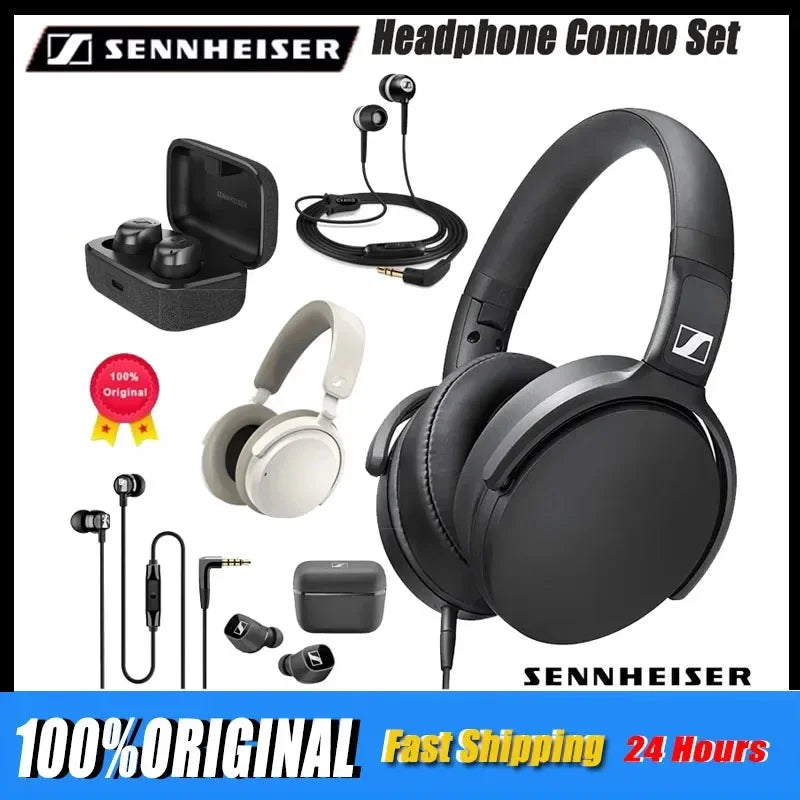 Sennheiser Wireless Bluetooth Headphones CX300II IE900 Sport Headphones HD400S Resolution HIFI Noise Reduce Original Microphone