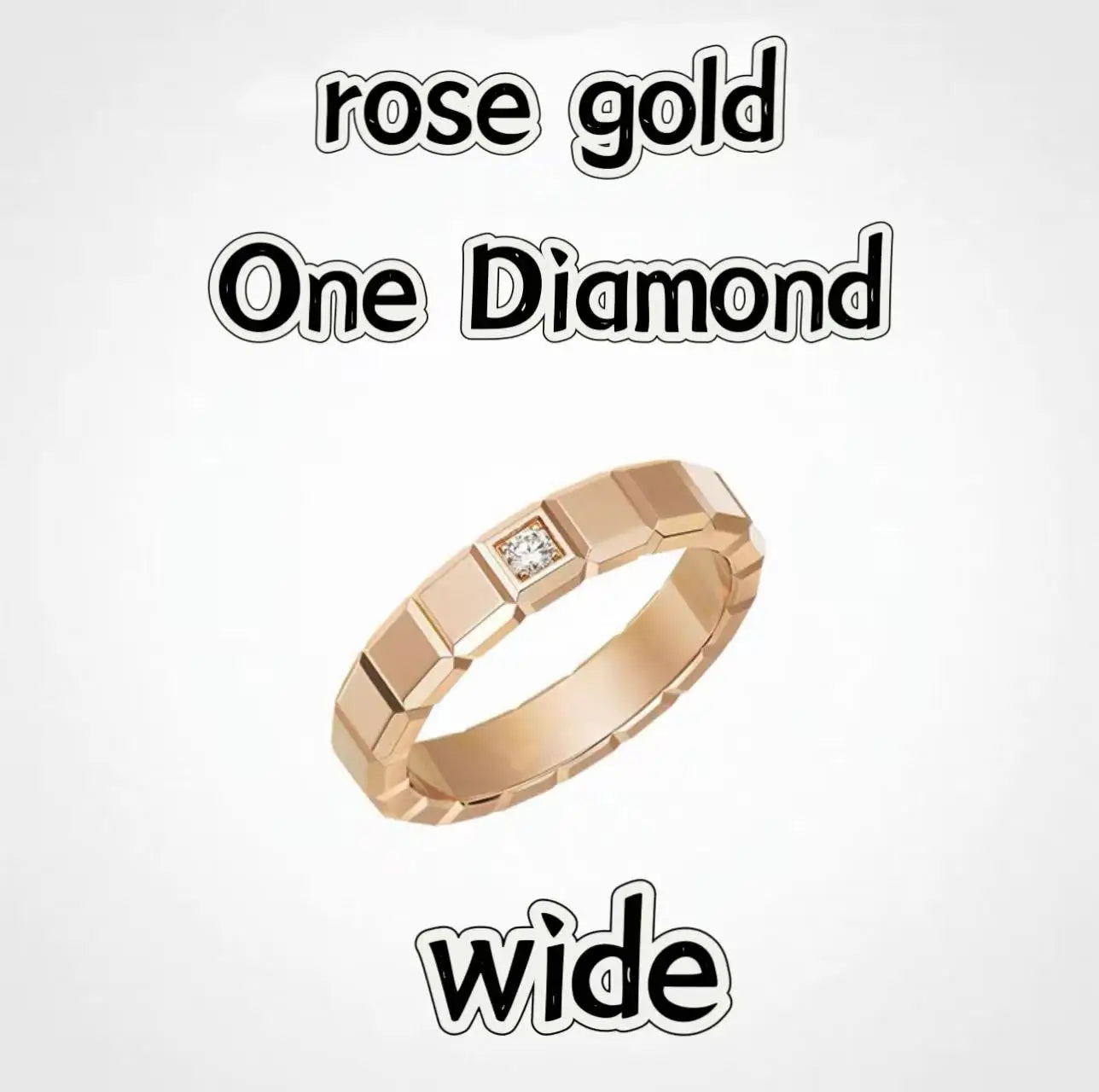 French  High-Quality S925 Sterling Silver Ice Cube Style Pave AAA Zirconia Lovers Ring For Women And Men Wedding Fashion Jewelry