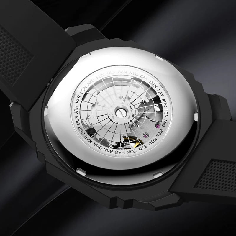 Pagani Designs Watches For Men Multifunctiona Chronograph Wristwatch Waterproof Luminous Mens Automatic Watch Reloj Montre Homme