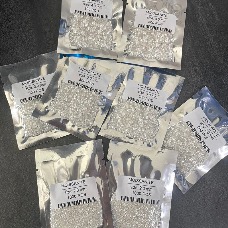 [3EX Cut] Top Belgium Cut Moissanite Stone D Color Pear Cut Gemstones Lab Grown Diamond Loose Moissanite Stone with GRA