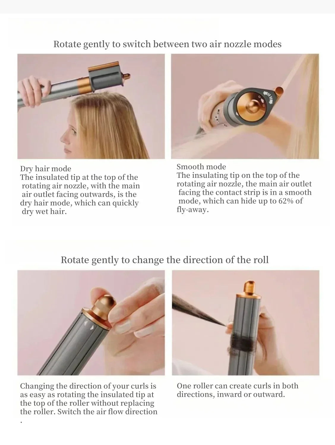 7 in1 Multi Hair Styler Curling Iron ProfessionalStraightener BarrelBrush DryerHotcomb Salon Tool Fast Heating for HomeUsecurler