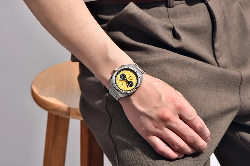 2025 New PAGANI DESIGN Men's Watches Top Luxury Quartz Watch For Men VK63 Chronograph Wristwatch Luminous AR Sapphire Clock Gift